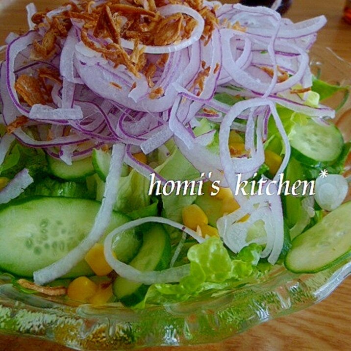 紫玉ねぎのサラダ レシピ 作り方 By ほぉみぃ 楽天レシピ 紫玉ねぎのサラダ レシピ 作り方 By ほぉみぃ 楽天レシピ